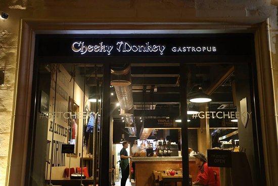 Cheeky Monkey Gastropub Valletta